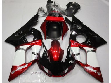 Rojo Metálico 98-02 Yamaha R6 Carenado