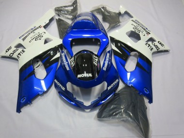 Rojo Movistar 01-03 Suzuki GSXR 600-750 Carenado