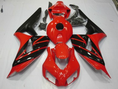 Rojo & Negro 06-07 Honda CBR1000RR Carenado