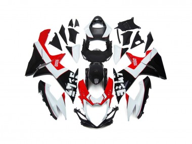 Rojo & Negro Personalizados Con Logotipos 11-24 Suzuki GSXR 600-750 Carenado