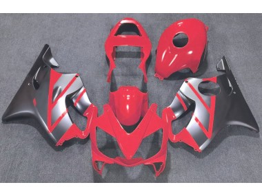 Rojo & Plata Mate 01-03 Honda CBR600 F4i Carenado