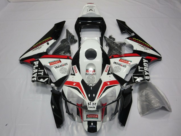 Rojo Playboy 03-04 Honda CBR600RR Carenado Rojo Playboy 03-04 Honda CBR600RR Carenado