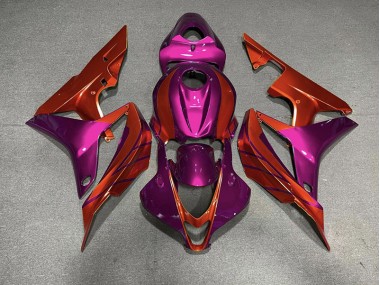 Rojo Violáceo 07-08 Honda CBR600RR Carenado