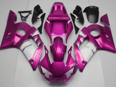 Rosa & Blanco 98-02 Yamaha R6 Carenado
