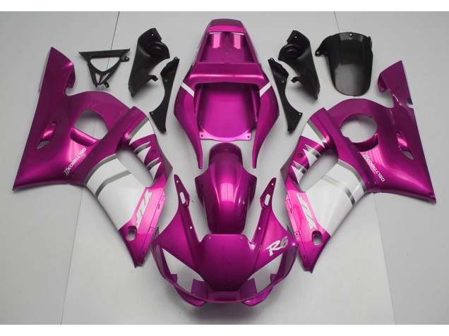 Rosa & Blanco 98-02 Yamaha R6 Carenado Rosa & Blanco 98-02 Yamaha R6 Carenado