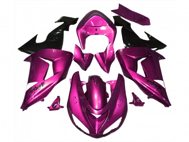 Rosa Brillante 06-07 Kawasaki ZX10R Carenado Rosa Brillante 06-07 Kawasaki ZX10R Carenado