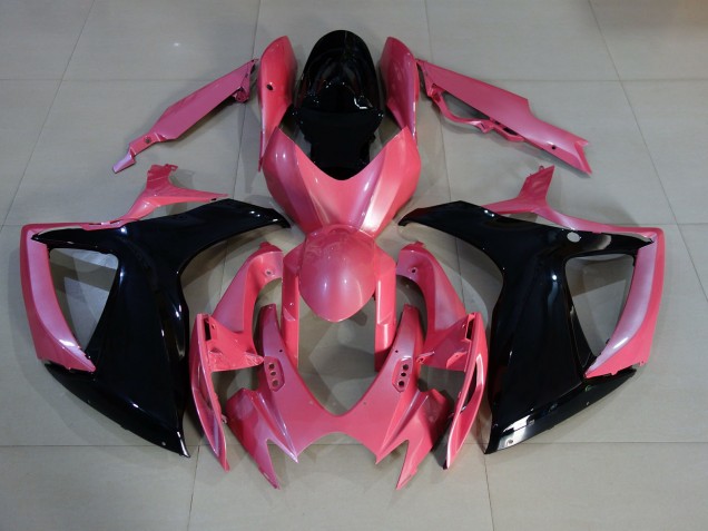 Rosa Brillante 06-07 Suzuki GSXR 600-750 Carenado Rosa Brillante 06-07 Suzuki GSXR 600-750 Carenado