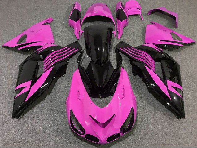 Rosa Brillante 06-11 Kawasaki ZX14R Carenado Rosa Brillante 06-11 Kawasaki ZX14R Carenado