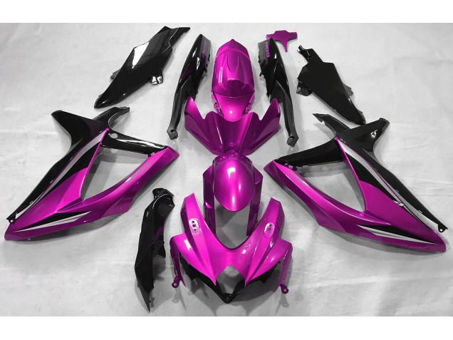 Rosa Brillante 08-10 Suzuki GSXR 600-750 Carenado Rosa Brillante 08-10 Suzuki GSXR 600-750 Carenado