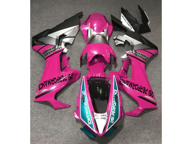 Rosa Brillante & Azul Claro 17-23 Honda CBR1000RR Carenado Rosa Brillante & Azul Claro 17-23 Honda CBR1000RR Carenado