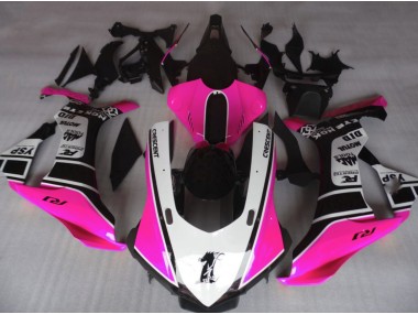 Rosa Brillante & Blanco 15-19 Yamaha R1 Carenado