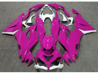 Rosa Brillante & Blanco 19-23 Kawasaki ZX6R Carenado