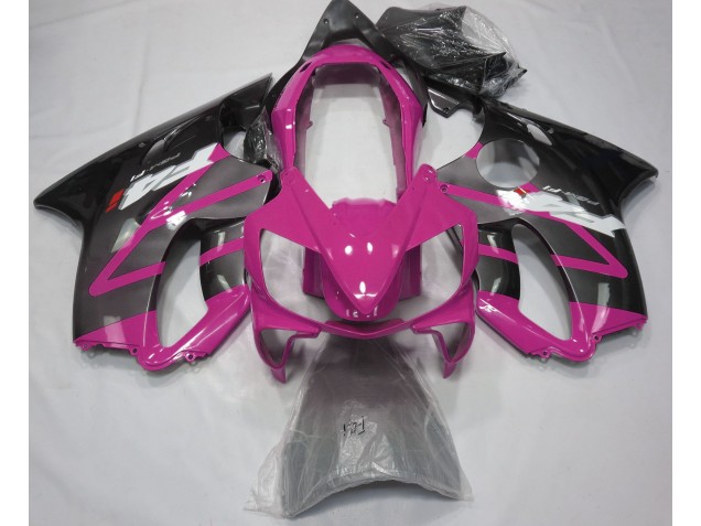 Rosa Brillante & Gris 04-07 Honda CBR600 F4i Carenado Rosa Brillante & Gris 04-07 Honda CBR600 F4i Carenado