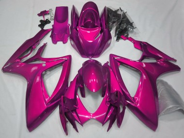 Rosa Brillante Liso 06-07 Suzuki GSXR 600-750 Carenado