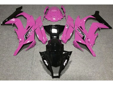 Rosa Brillante & Logotipos 11-15 Kawasaki ZX10R Carenado