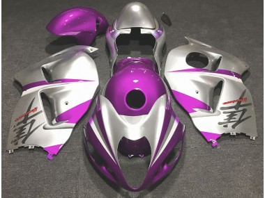 Rosa Brillante & Plata 97-07 Suzuki GSXR 1300 Carenado