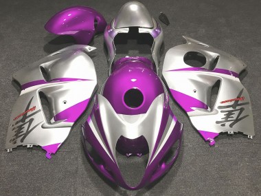 Rosa Brillante & Plata 97-07 Suzuki GSXR 1300 Carenado