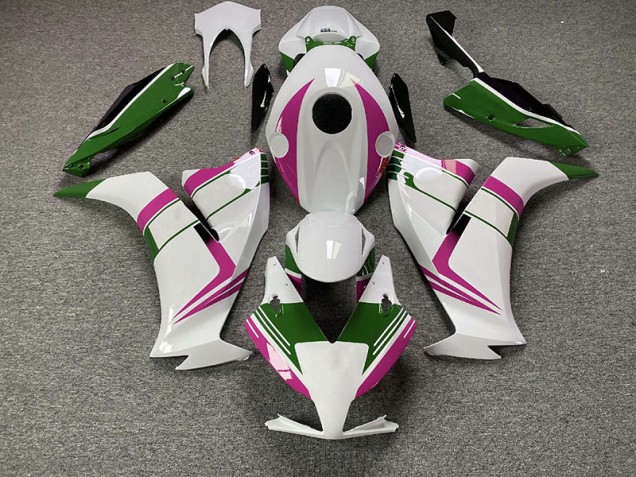 Rosa Brillante & Verde 12-16 Honda CBR1000RR Carenado Rosa Brillante & Verde 12-16 Honda CBR1000RR Carenado