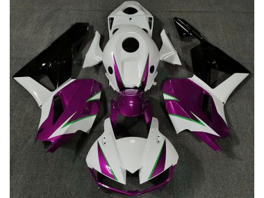 Rosa Brillo Blanco & Verde 13-23 Honda CBR600RR Carenado
