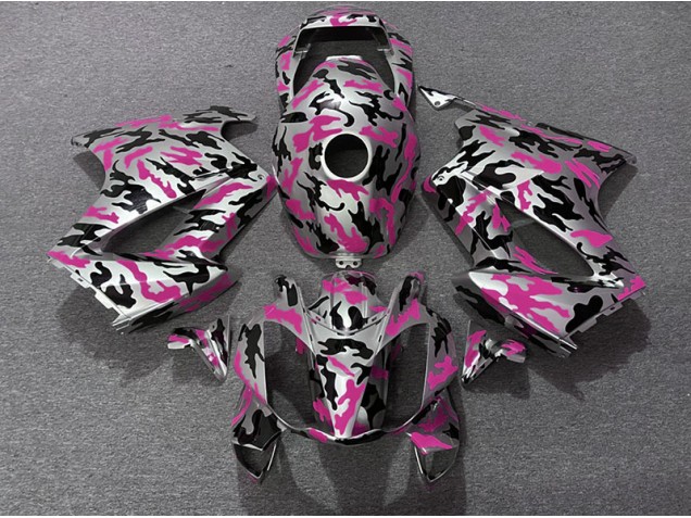 Rosa Camuflaje 02-12 Honda VFR800 Carenado Rosa Camuflaje 02-12 Honda VFR800 Carenado
