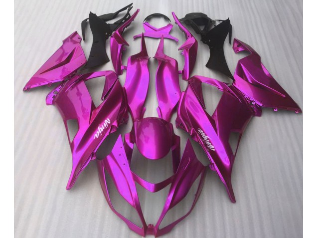 Rosa Caramelo Brillo 16-19 Kawasaki ZX10R Carenado Rosa Caramelo Brillo 16-19 Kawasaki ZX10R Carenado