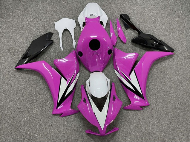 Rosa Con Blanco 12-16 Honda CBR1000RR Carenado Rosa Con Blanco 12-16 Honda CBR1000RR Carenado