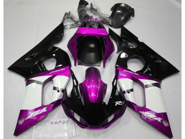 Rosa Metalizado 98-02 Yamaha R6 Carenado Rosa Metalizado 98-02 Yamaha R6 Carenado