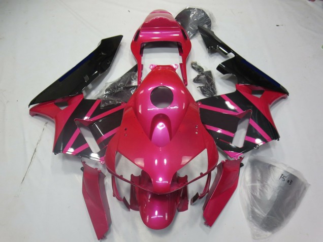 Rosa & Negro 03-04 Honda CBR600RR Carenado Rosa & Negro 03-04 Honda CBR600RR Carenado