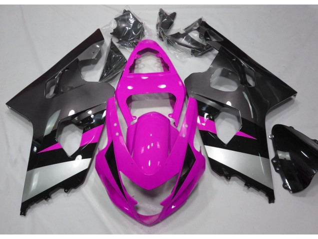 Rosa & Plata 04-05 Suzuki GSXR 600-750 Carenado Rosa & Plata 04-05 Suzuki GSXR 600-750 Carenado