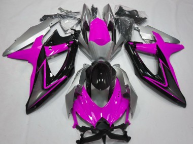Rosa & Plata 08-10 Suzuki GSXR 600-750 Carenado