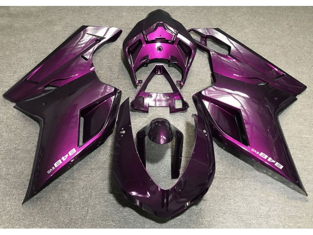 Rosa Profundo 07-14 Ducati 848 1098 1198 Carenado Rosa Profundo 07-14 Ducati 848 1098 1198 Carenado