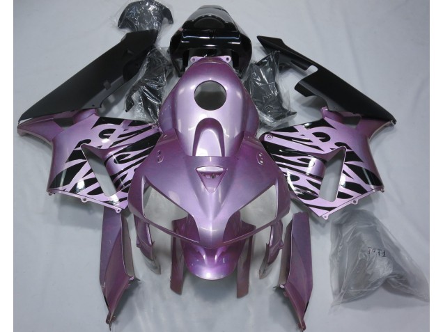 Rosa Púrpura Llama 05-06 Honda CBR600RR Carenado Rosa Púrpura Llama 05-06 Honda CBR600RR Carenado