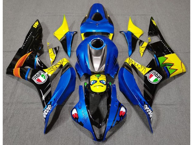 Tiburón Azul 07-08 Honda CBR600RR Carenado Tiburón Azul 07-08 Honda CBR600RR Carenado