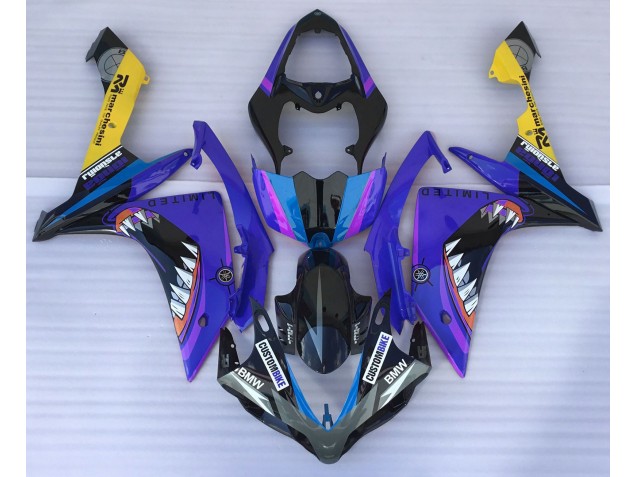 Tiburón Azul 07-08 Yamaha R1 Carenado Tiburón Azul 07-08 Yamaha R1 Carenado