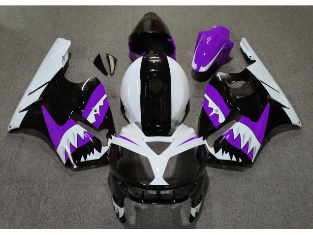 Tiburón Morado 02-05 Kawasaki ZX12R Carenado Tiburón Morado 02-05 Kawasaki ZX12R Carenado