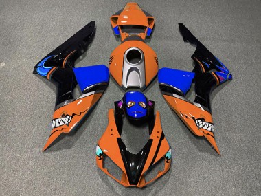 Tiburón Naranja 06-07 Honda CBR1000RR Carenado