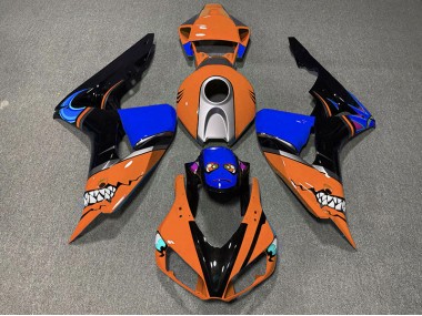 Tiburón Naranja 06-07 Honda CBR1000RR Carenado