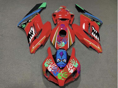 Tiburón Rojo 04-05 Honda CBR1000RR Carenado