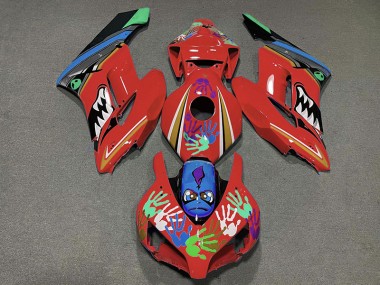 Tiburón Rojo 04-05 Honda CBR1000RR Carenado