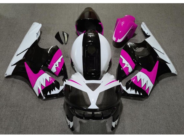 Tiburón Rosa 02-05 Kawasaki ZX12R Carenado Tiburón Rosa 02-05 Kawasaki ZX12R Carenado