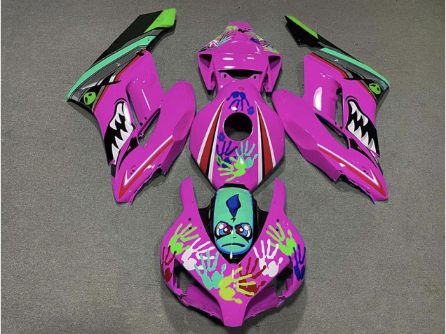 Tiburón Rosa 04-05 Honda CBR1000RR Carenado