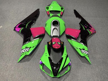 Tiburón Verde 06-07 Honda CBR1000RR Carenado