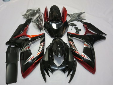 Tricolor 06-07 Suzuki GSXR 600-750 Carenado