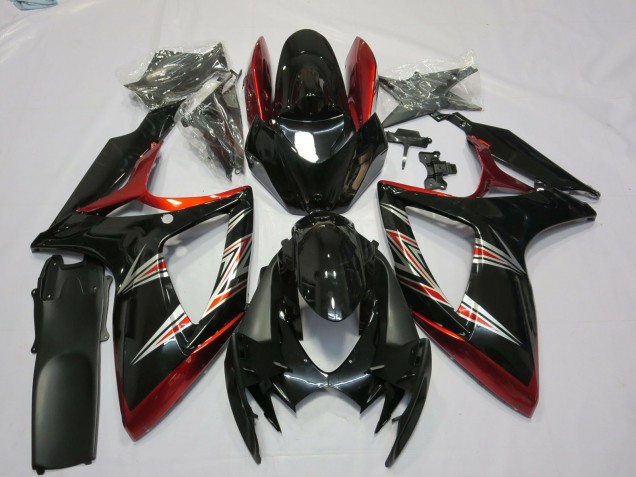 Tricolor 06-07 Suzuki GSXR 600-750 Carenado Tricolor 06-07 Suzuki GSXR 600-750 Carenado