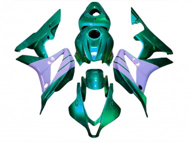 Turquesa & Morado Lechoso 07-08 Honda CBR600RR Carenado