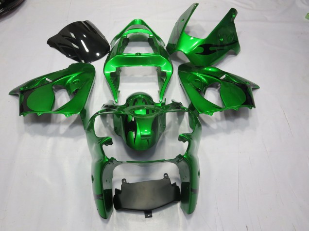 Verde 00-02 Kawasaki ZX6R Carenado Verde 00-02 Kawasaki ZX6R Carenado