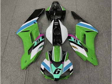 Verde 6 04-05 Honda CBR1000RR Carenado