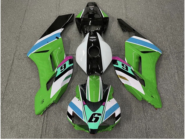 Verde 6 04-05 Honda CBR1000RR Carenado Verde 6 04-05 Honda CBR1000RR Carenado