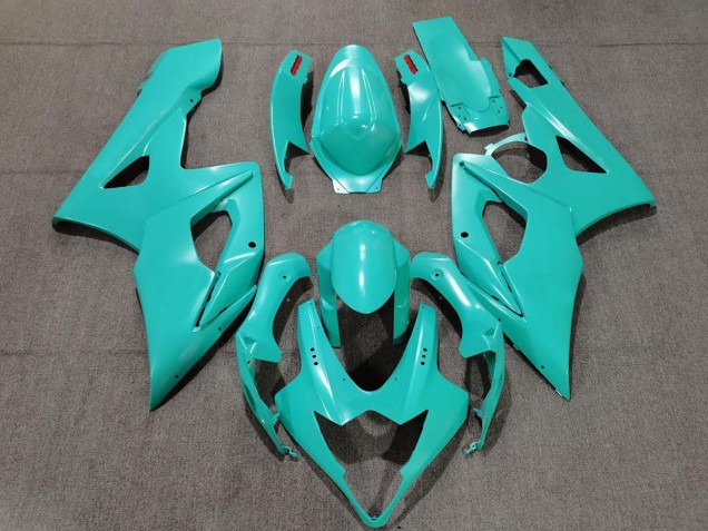 Verde Azulado 05-06 Suzuki GSXR 1000 Carenado Verde Azulado 05-06 Suzuki GSXR 1000 Carenado