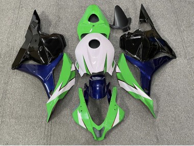 Verde & Blanco 09-12 Honda CBR600RR Carenado